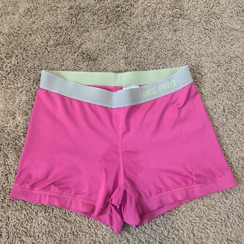 Nike pro spandex shorts size M